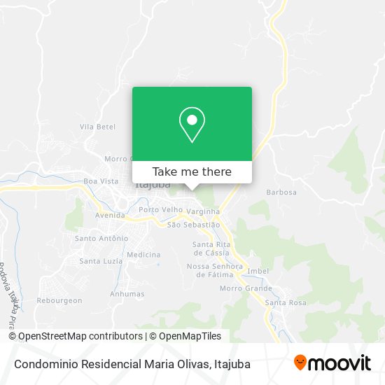 Condominio Residencial Maria Olivas map