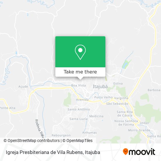Igreja Presbiteriana de Vila Rubens map
