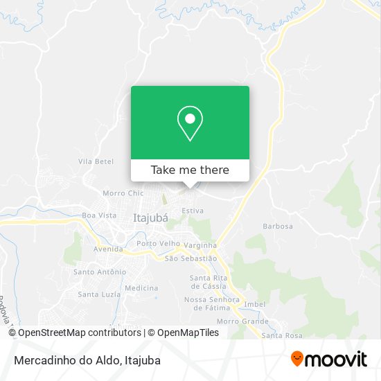 Mercadinho do Aldo map