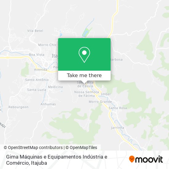 Mapa Gima Máquinas e Equipamentos Indústria e Comércio