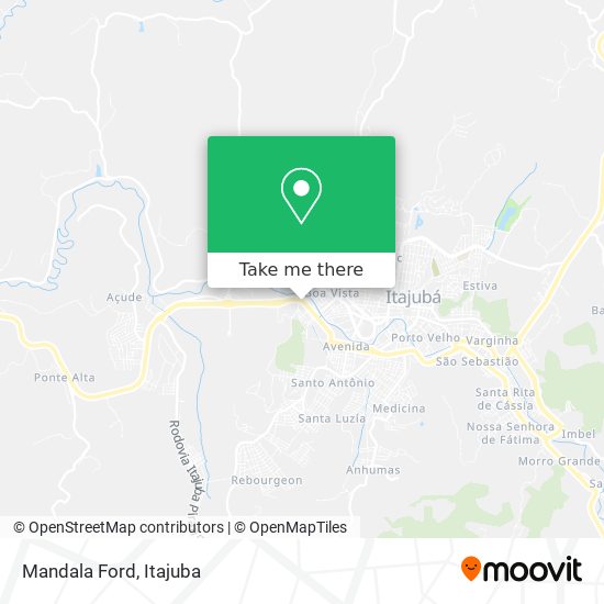 Mandala Ford map