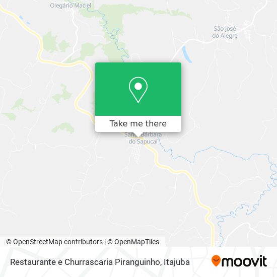 Restaurante e Churrascaria Piranguinho map