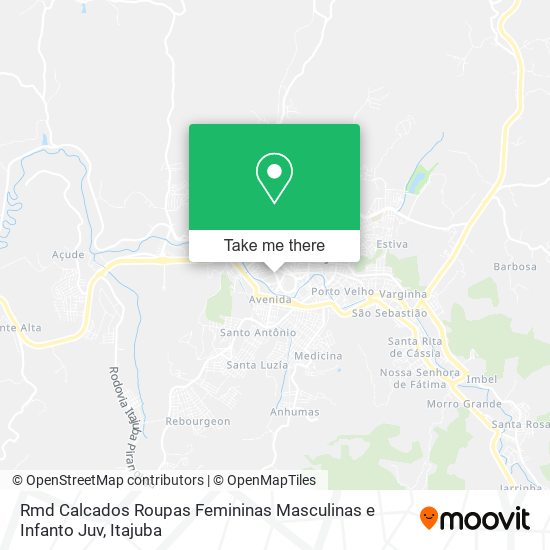 Mapa Rmd Calcados Roupas Femininas Masculinas e Infanto Juv