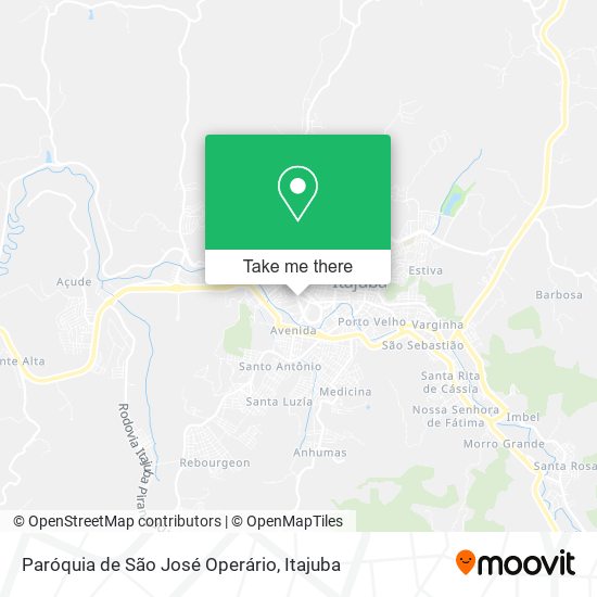 Paróquia de São José Operário map