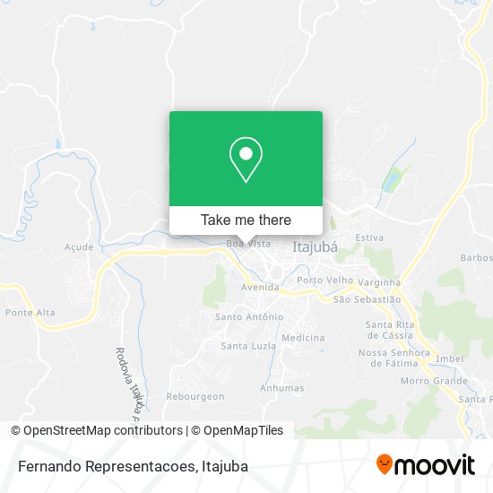 Mapa Fernando Representacoes