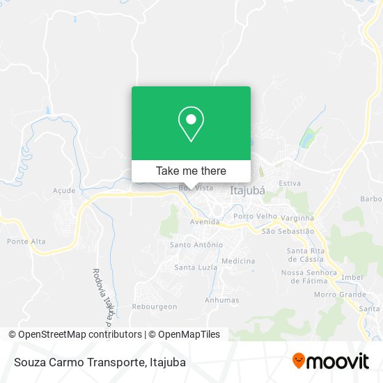 Souza Carmo Transporte map