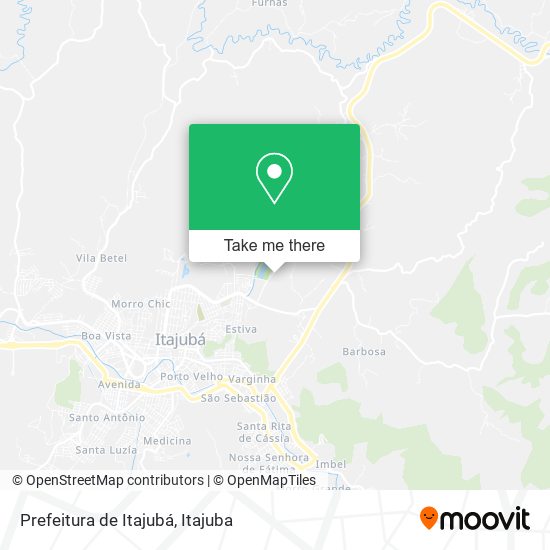 Prefeitura de Itajubá map