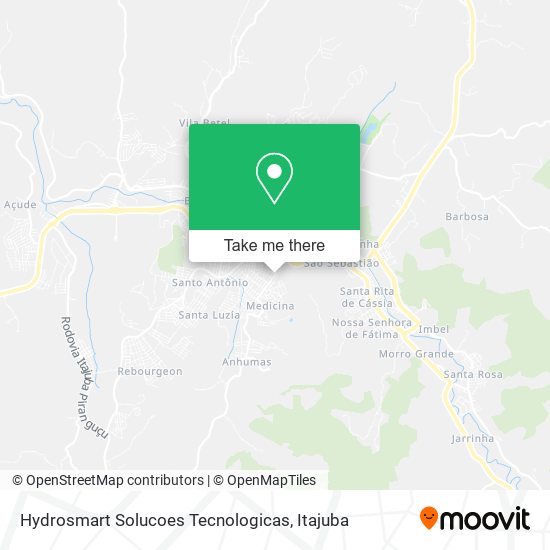 Hydrosmart Solucoes Tecnologicas map