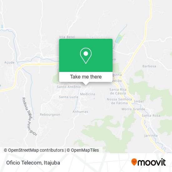 Oficio Telecom map