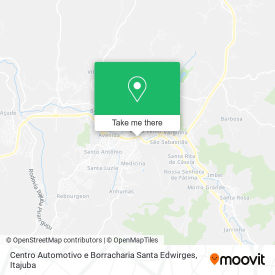 Centro Automotivo e Borracharia Santa Edwirges map