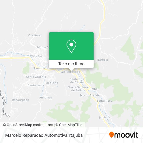 Mapa Marcelo Reparacao Automotiva