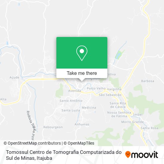 Tomossul Centro de Tomografia Computarizada do Sul de Minas map