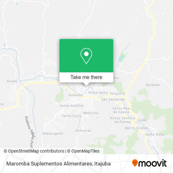 Maromba Suplementos Alimentares map