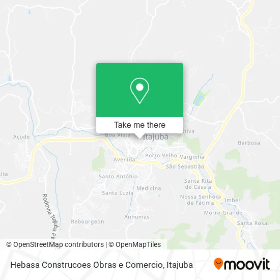 Hebasa Construcoes Obras e Comercio map