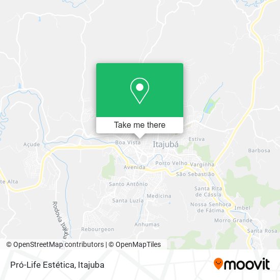 Pró-Life Estética map