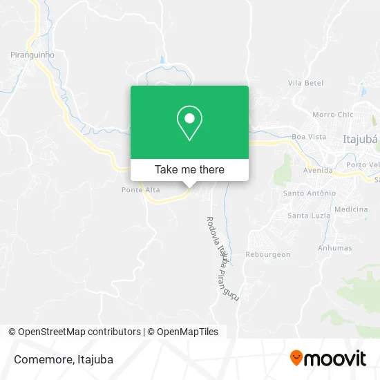 Comemore map