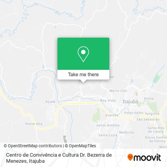 Centro de Convivência e Cultura Dr. Bezerra de Menezes map