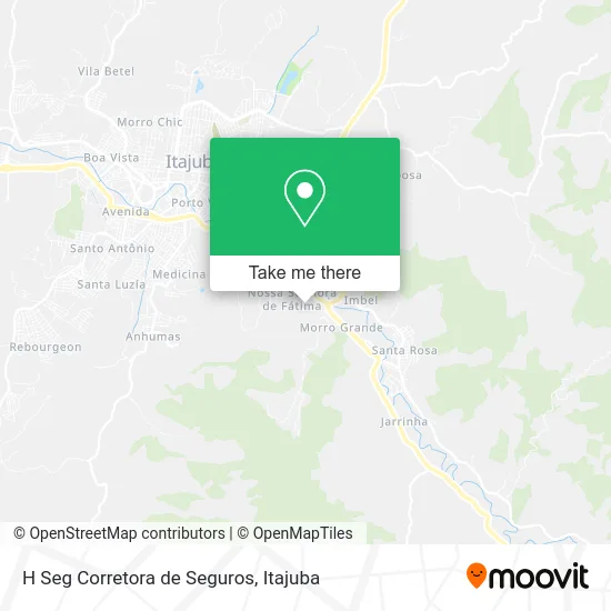 H Seg Corretora de Seguros map