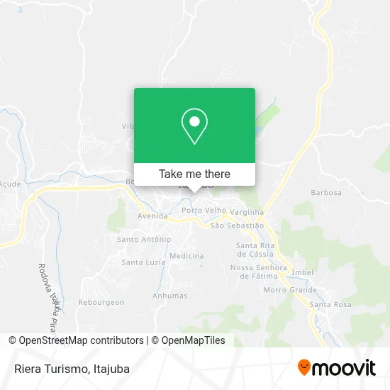 Riera Turismo map