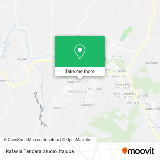 Rafaela Tandara Studio map