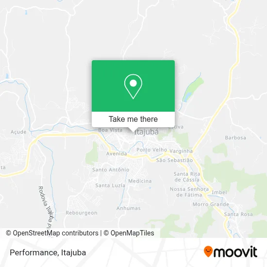 Performance map