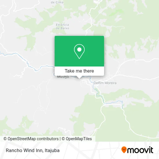 Rancho Wind Inn map