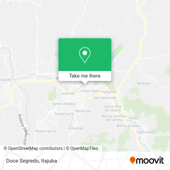 Doce Segredo map