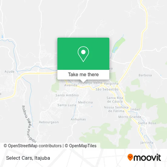 Select Cars map