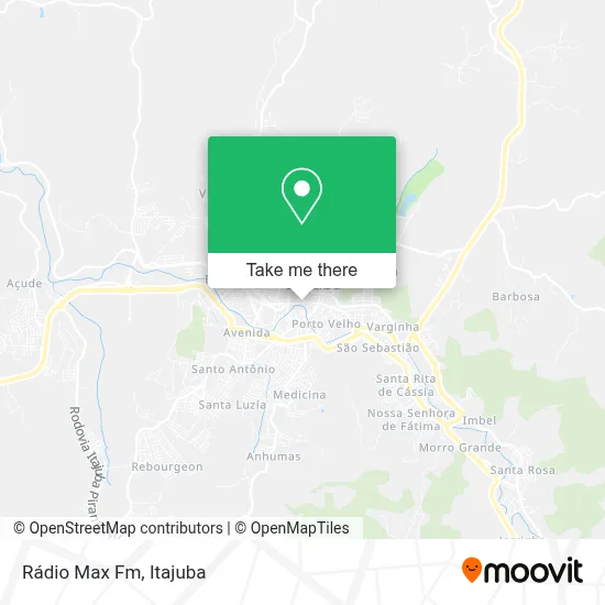 Rádio Max Fm map