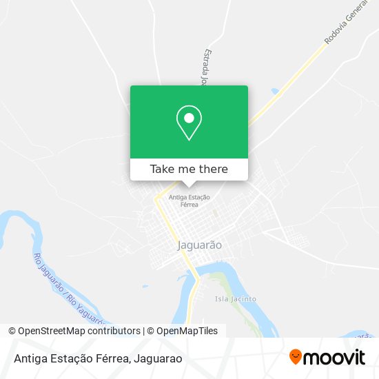 Antiga Estação Férrea map