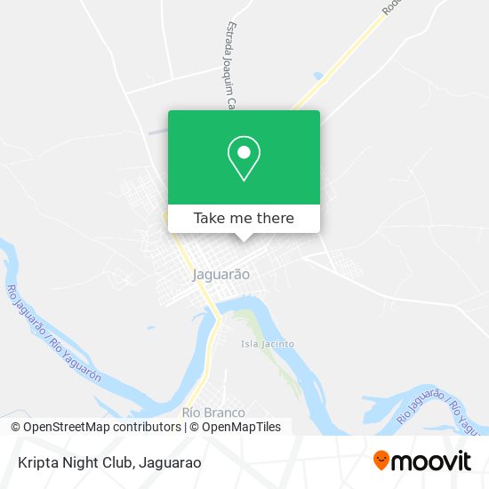 Kripta Night Club map