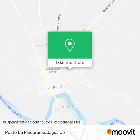 Posto Da Pindorama map