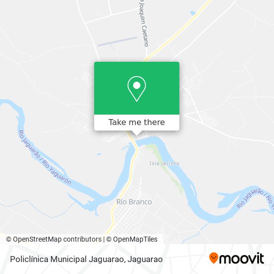 Policlínica Municipal Jaguarao map