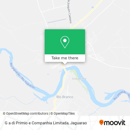 G a di Primio e Companhia Limitada map