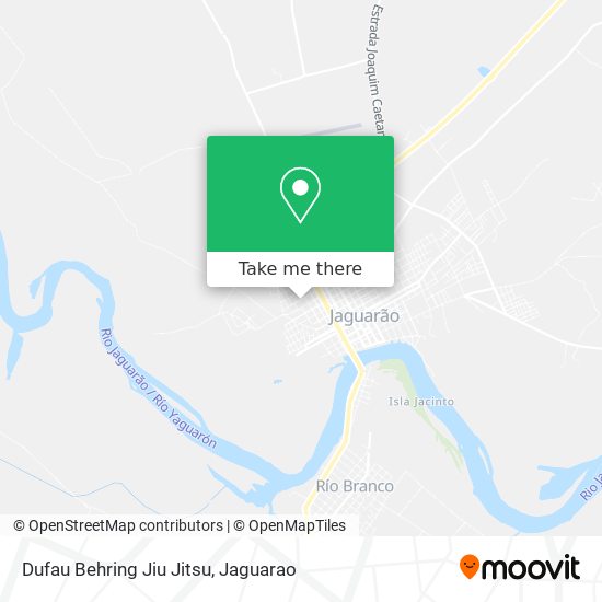 Dufau Behring Jiu Jitsu map