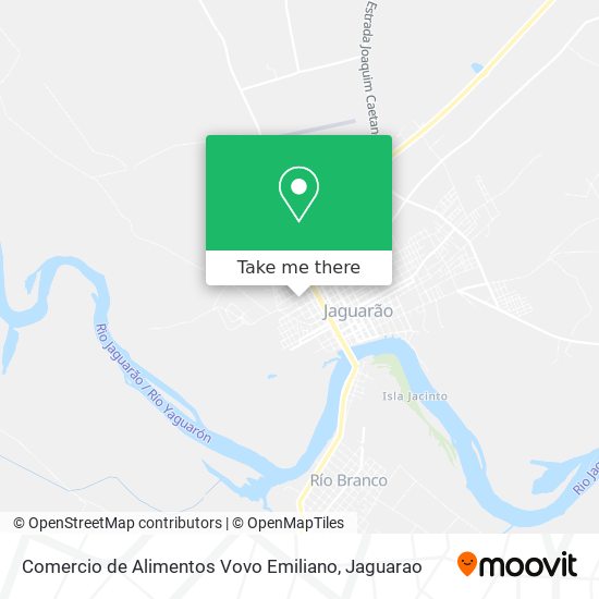 Comercio de Alimentos Vovo Emiliano map
