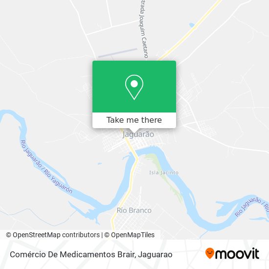 Comércio De Medicamentos Brair map