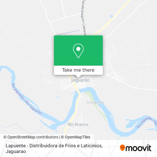 Lapuente - Distribuidora de Frios e Laticinios map