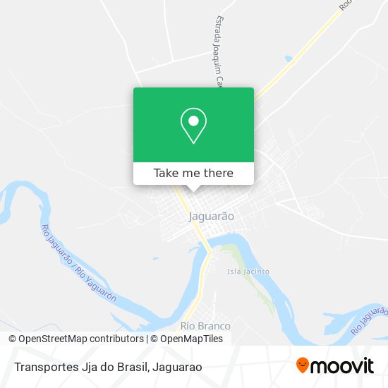 Transportes Jja do Brasil map