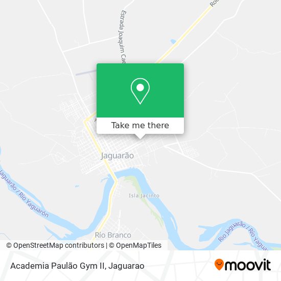 Academia Paulão Gym II map
