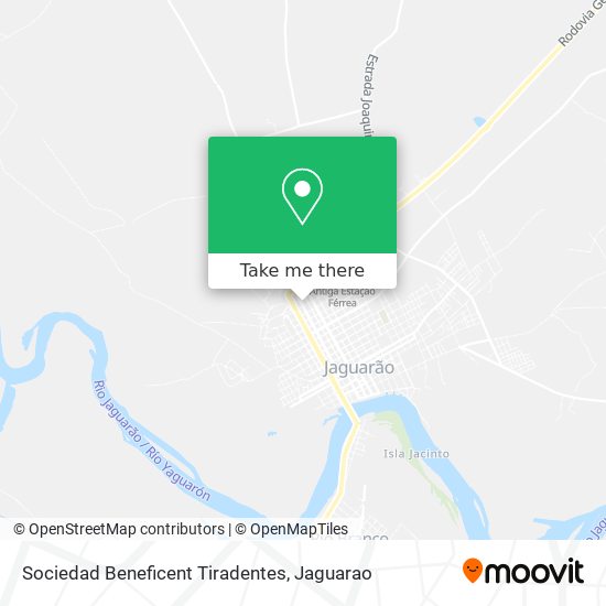 Sociedad Beneficent Tiradentes map