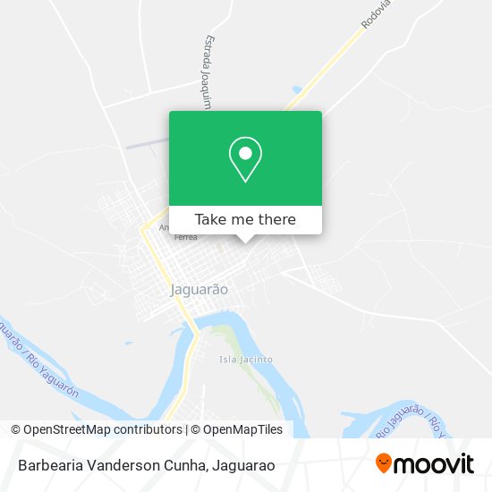 Barbearia Vanderson Cunha map