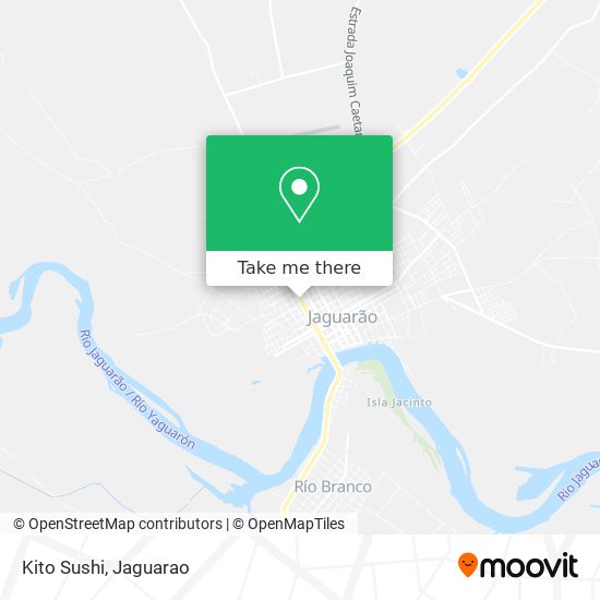 Mapa Kito Sushi