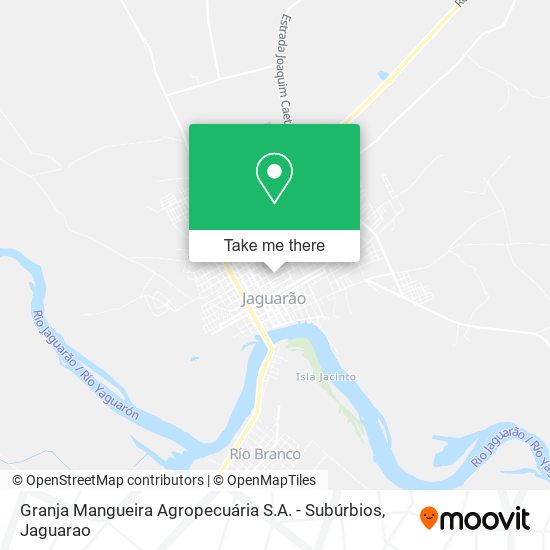 Granja Mangueira Agropecuária S.A. - Subúrbios map