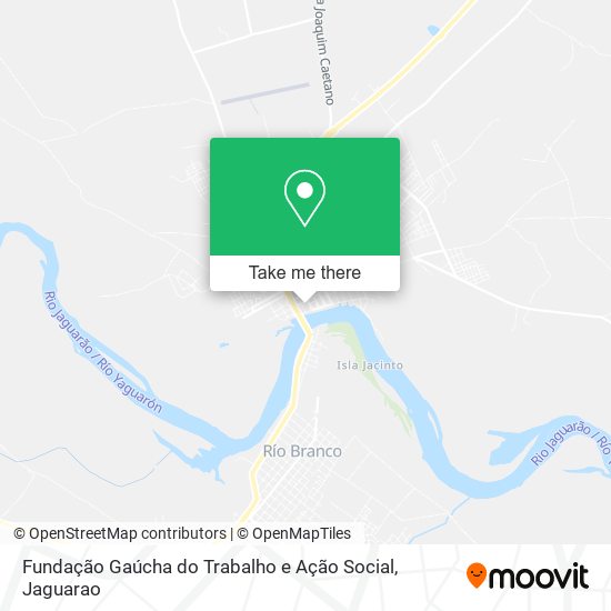 Fundação Gaúcha do Trabalho e Ação Social map