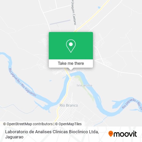 Laboratorio de Analises Clinicas Bioclinico Ltda map