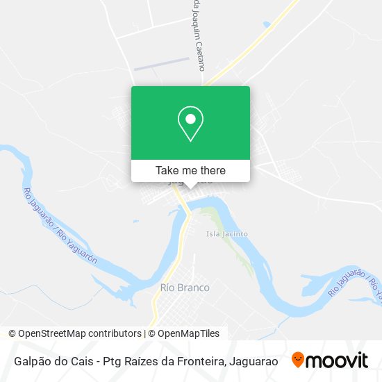 Galpão do Cais - Ptg Raízes da Fronteira map