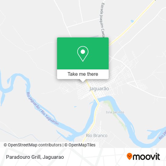 Mapa Paradouro Grill