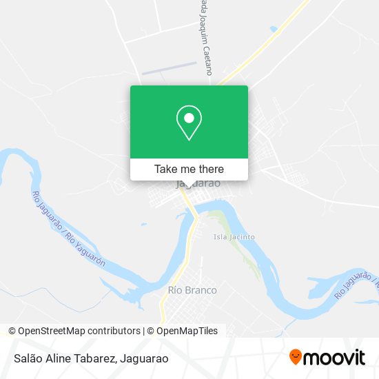 Salão Aline Tabarez map