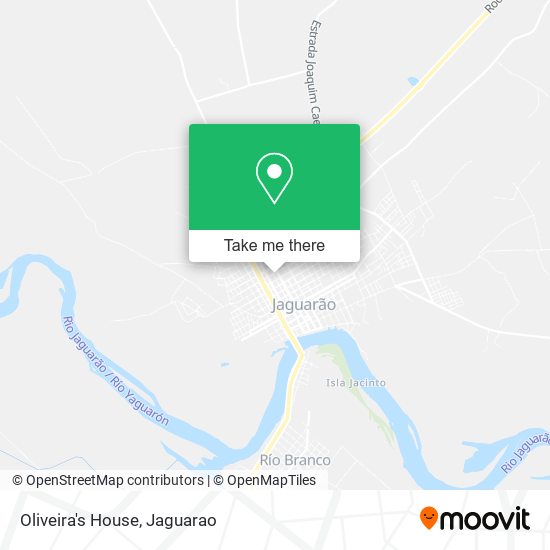 Mapa Oliveira's House